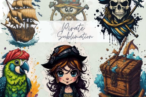 Pirate Watercolor Sublimation Clipart: A Brand Designer’s Real-World Review for Local Business Branding