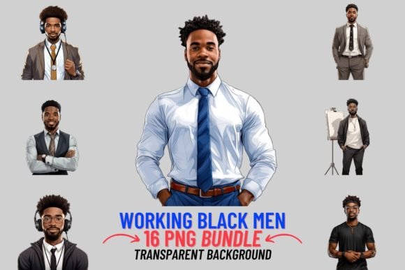 Review: Watercolor Working Black Men Sublimation