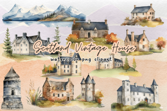 Scotland Inspired Watercolor Clipart: A Designer’s Real-World Embroidery Review