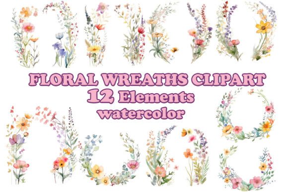 Watercolor Floral Wreaths Laurel Clipart: A Designer’s Real-World Review