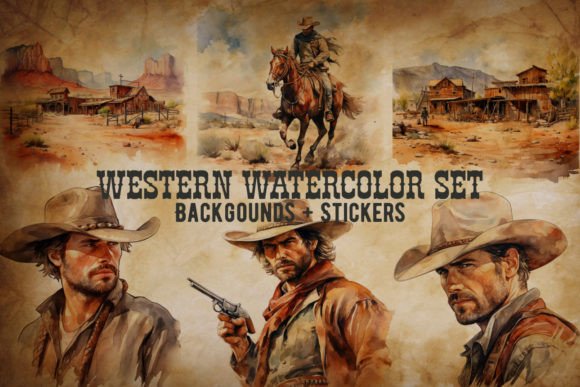 Western Watercolor Clipart: A Practical Review for Etsy & Digital Sellers